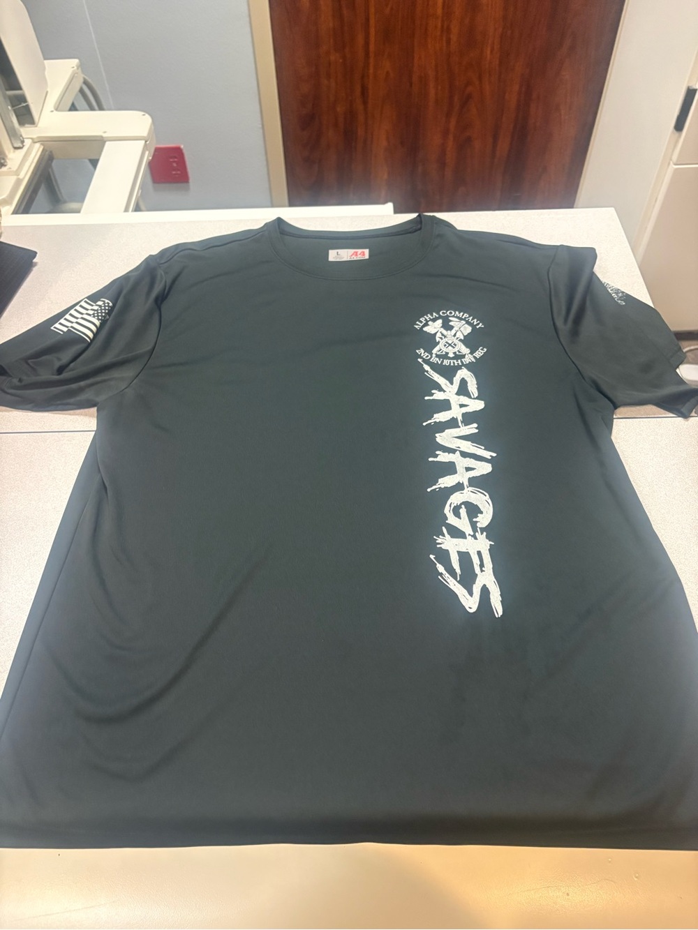 Savages Graphic Short Sleeve Performance Tee - Black